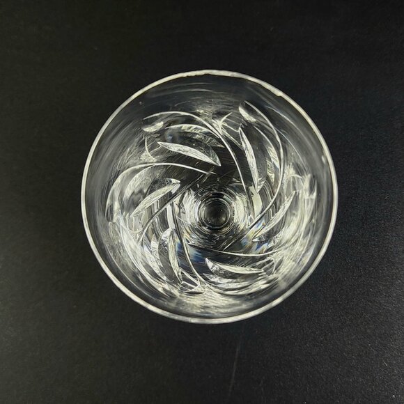 Vintage - Claret Wine Marlborough by Stuart - Single - 5 5/8" Tall - Chipped - Picture 9 of 9